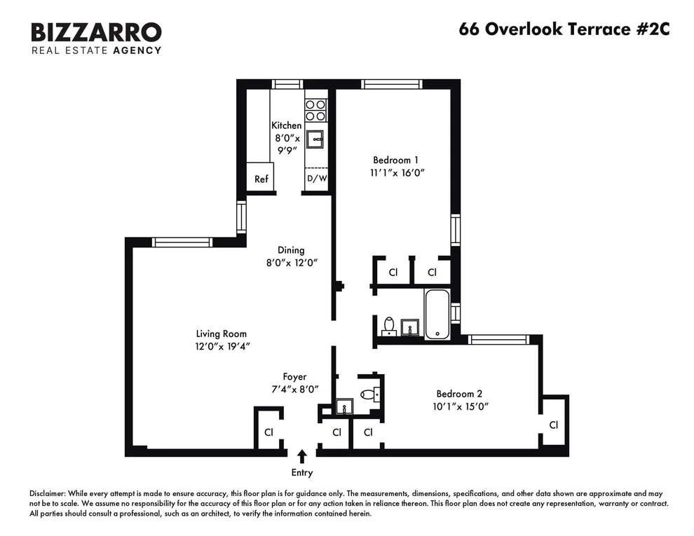 Unit for sale at 66 Overlook Terrace, Manhattan, NY 10033