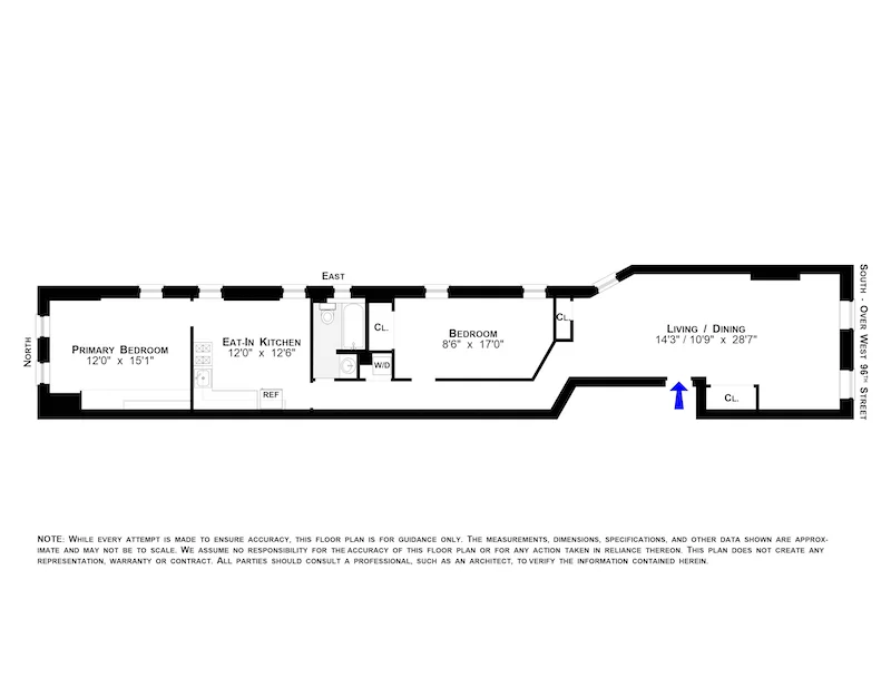 Unit for sale at 117 W 96TH Street, Manhattan, NY 10025