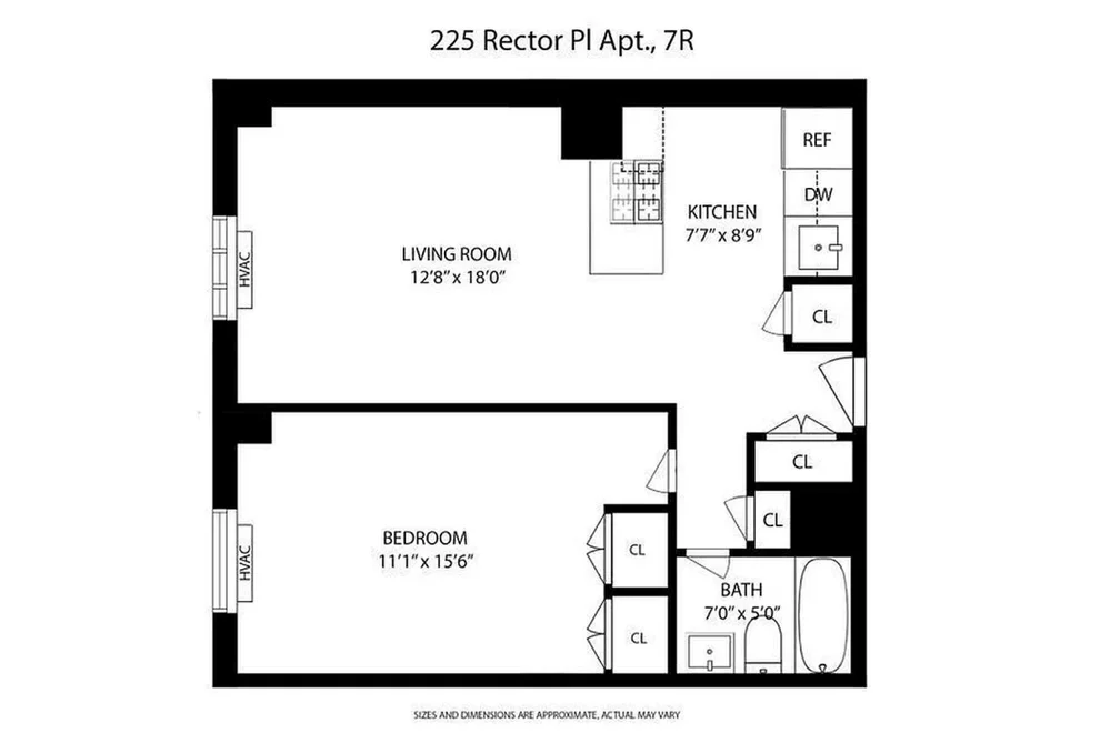 Unit for sale at 225 Rector Place, Manhattan, NY 10280