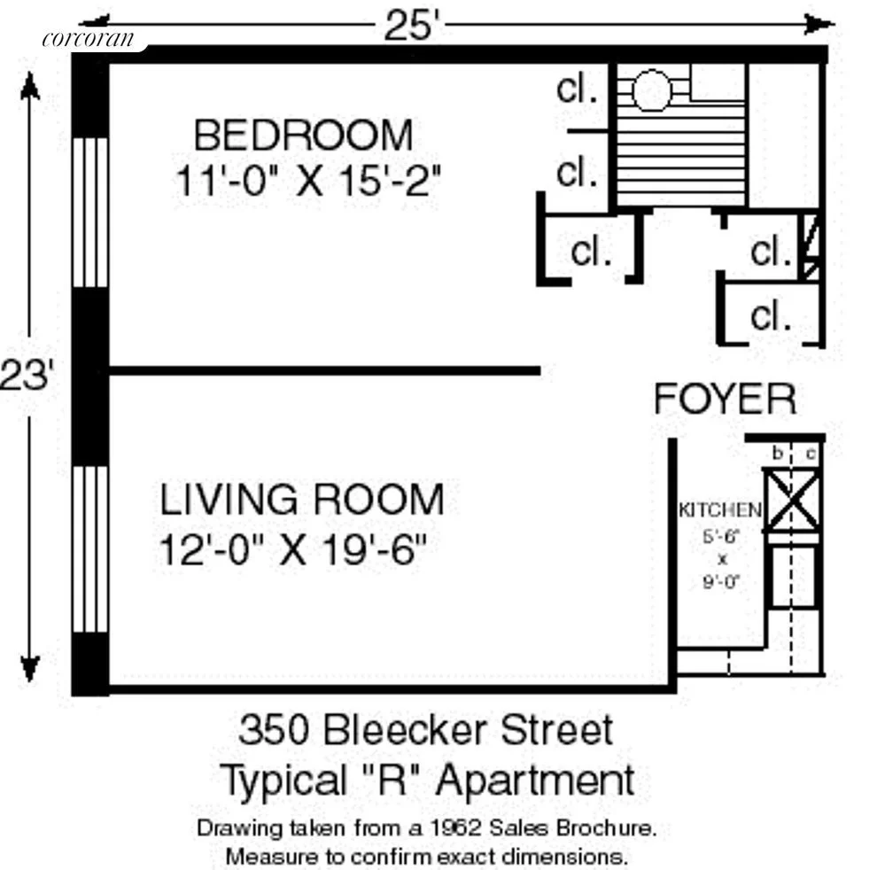 Unit for sale at 350 BLEECKER Street, Manhattan, NY 10014