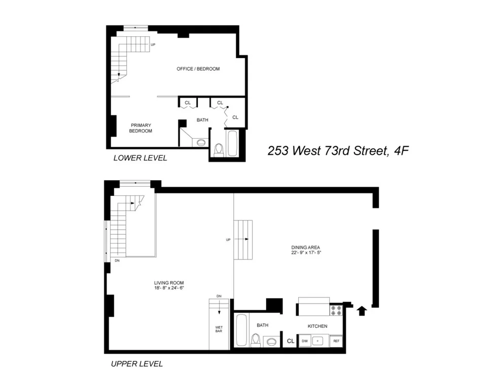 Unit for sale at 253 W 73RD Street, Manhattan, NY 10023