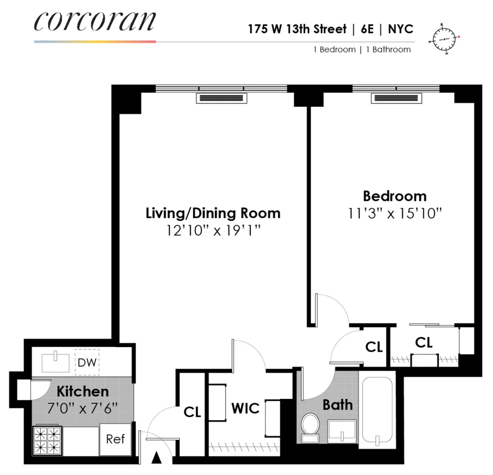 Unit for sale at 175 W 13TH Street, Manhattan, NY 10011