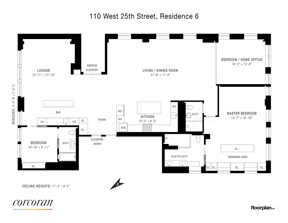 Unit for sale at 110 W 25TH Street, Manhattan, NY 10001