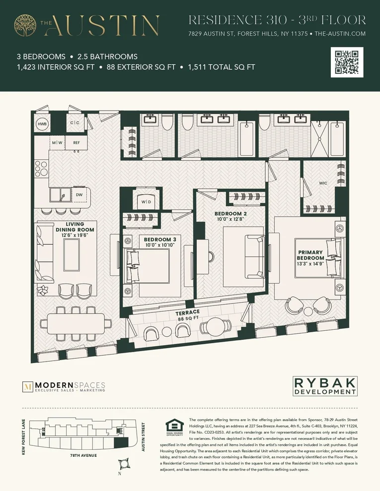 Unit for sale at 78-29 Austin Street, Queens, NY 11375