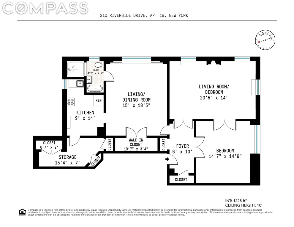 Unit for sale at 210 Riverside Drive, Manhattan, NY 10025