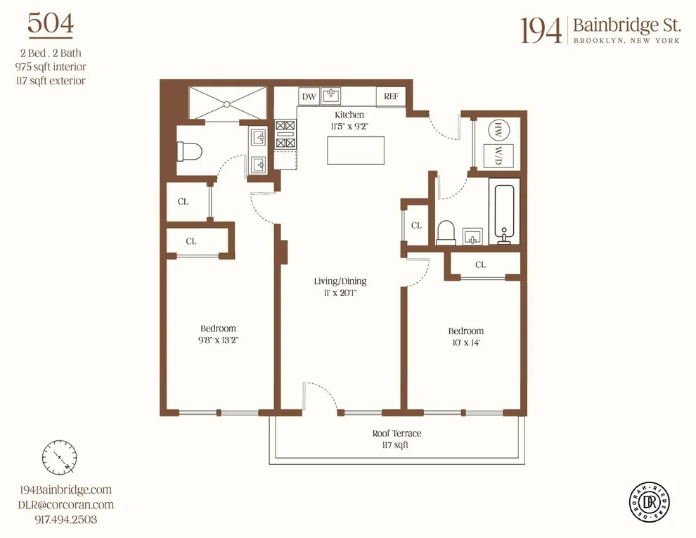 Unit for sale at 194 BAINBRIDGE Street, Brooklyn, NY 11233