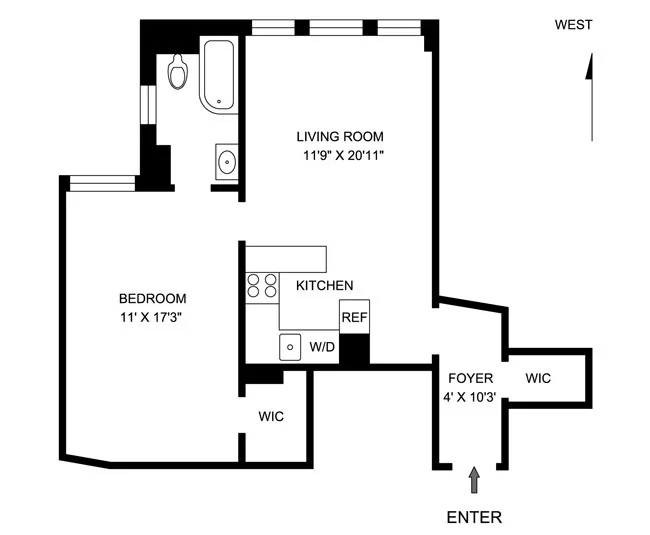 Unit for sale at 30 5TH Avenue, Manhattan, NY 10011