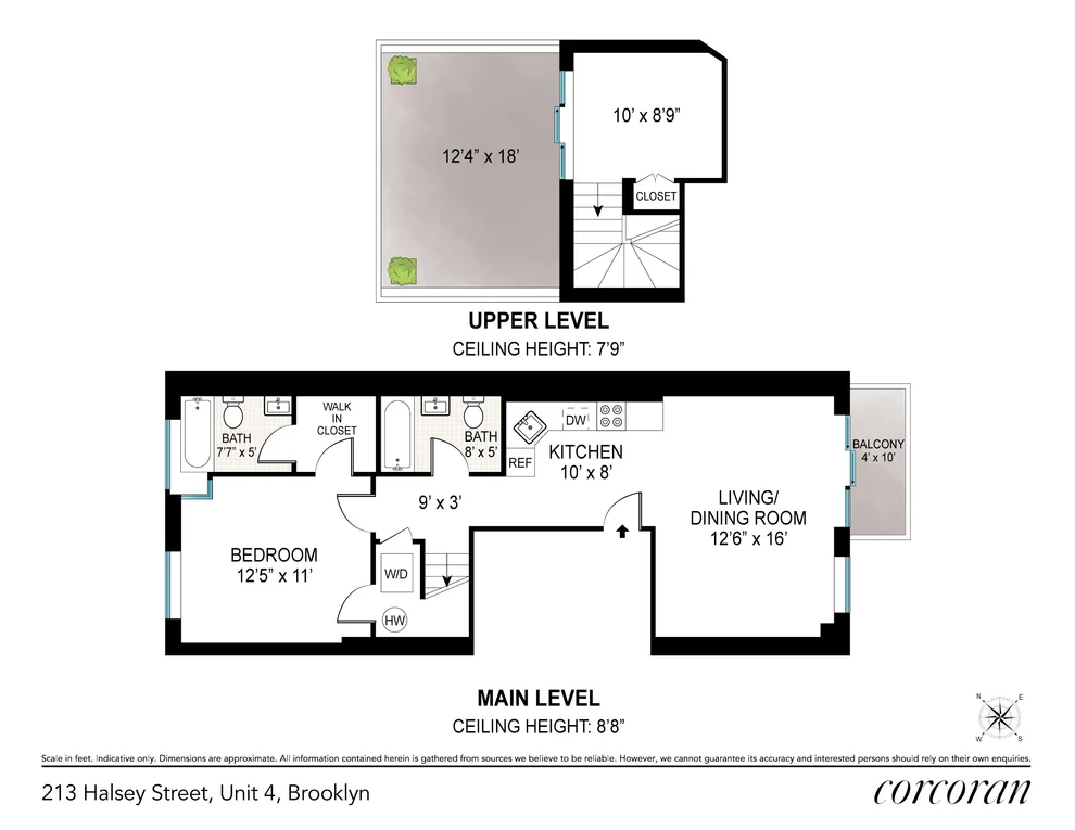 Unit for sale at 213 Halsey Street, Brooklyn, NY 11216