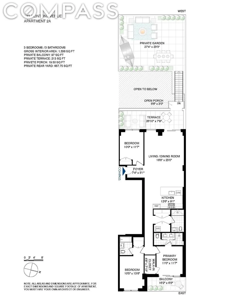 Unit for sale at 532 Clinton Avenue, Brooklyn, NY 11238
