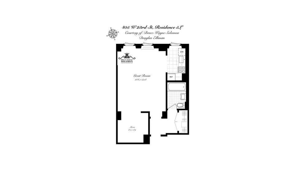 Unit for sale at 405 W 23RD Street, Manhattan, NY 10011