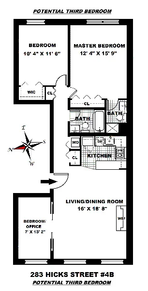 Unit for sale at 283 HICKS Street, Brooklyn, NY 11201