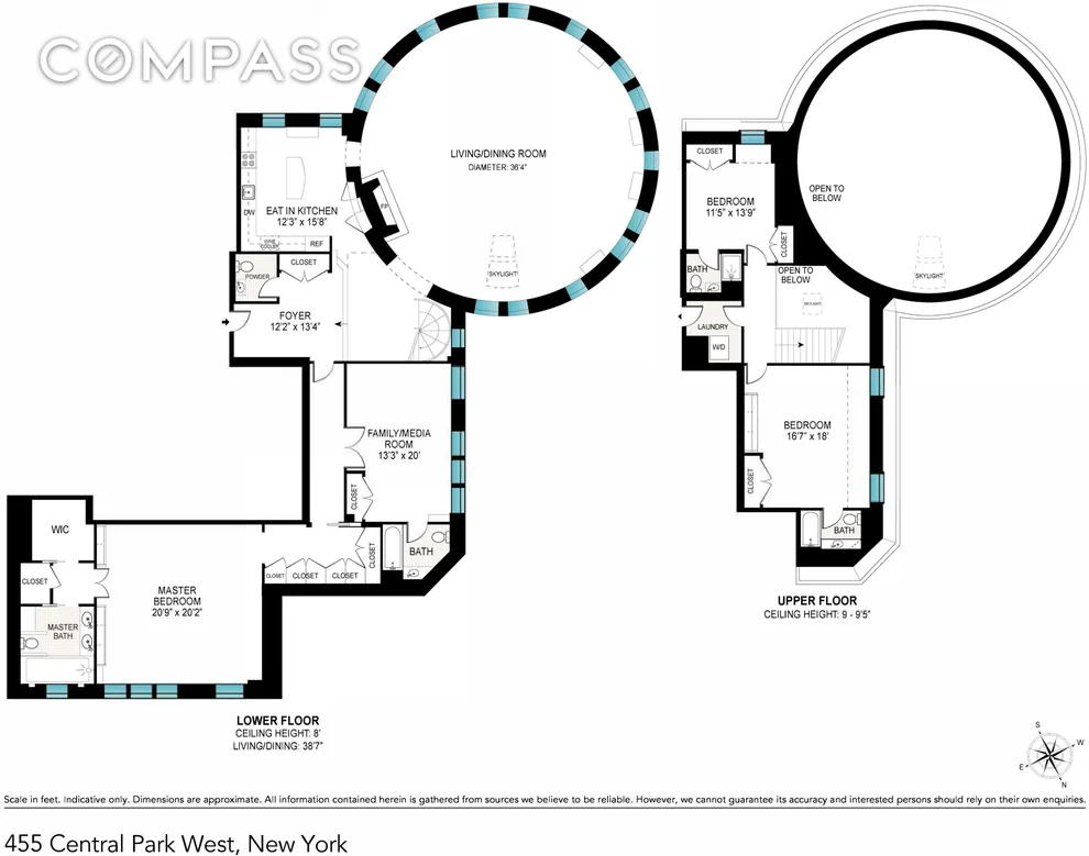 Unit for sale at 455 Central Park W, Manhattan, NY 10025