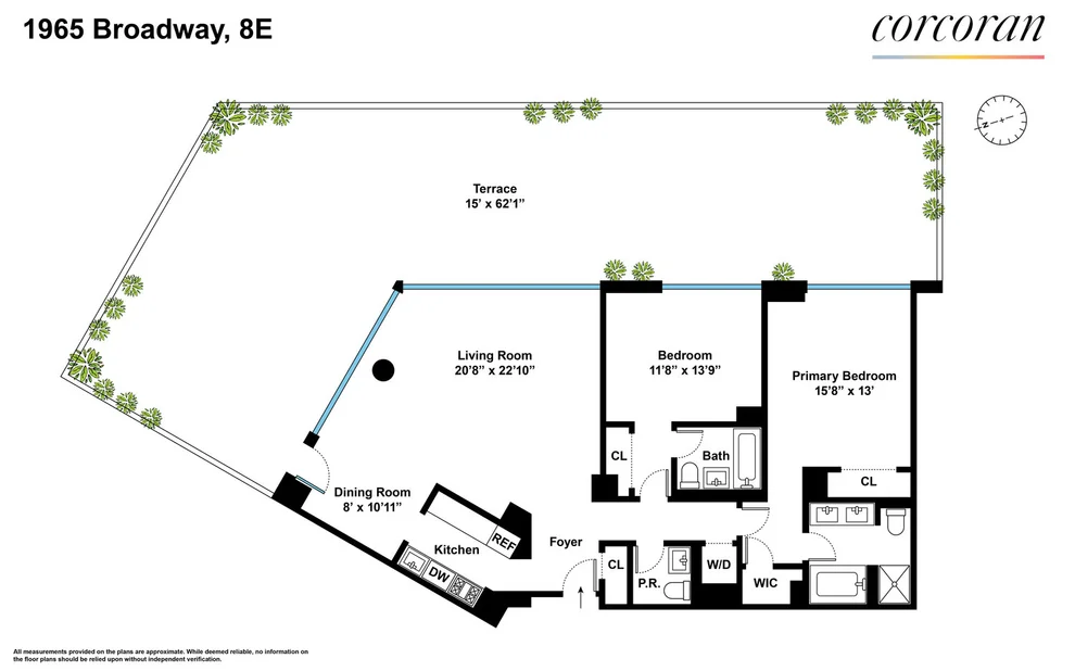 Unit for sale at 1965 BROADWAY, Manhattan, NY 10023