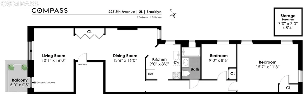 Unit for sale at 225 8th Avenue, Brooklyn, NY 11215