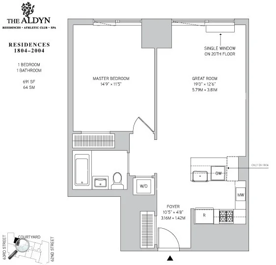 Unit for sale at 60 Riverside Boulevard, Manhattan, NY 10069