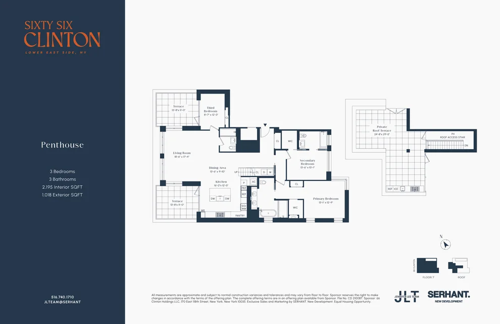 Unit for sale at 66 CLINTON Street, Manhattan, NY 10002