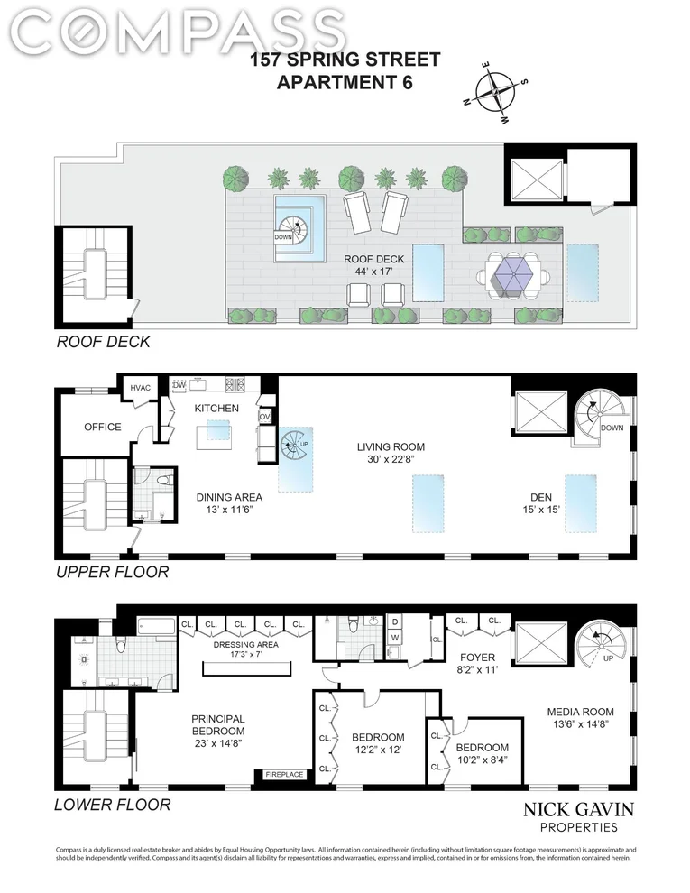Unit for sale at 157 Spring Street, Manhattan, NY 10012