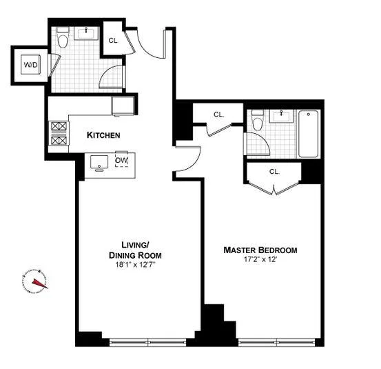 Unit for sale at 30 West Street, Manhattan, NY 10280