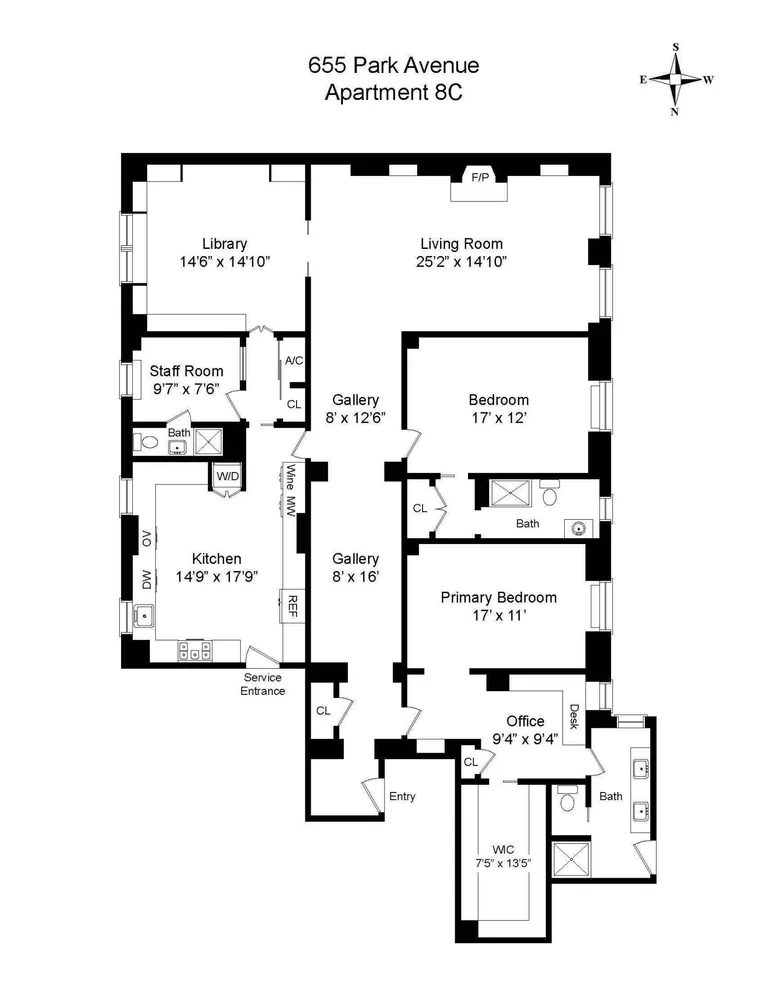 Unit for sale at 655 Park Avenue, Manhattan, NY 10065