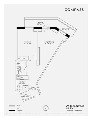 Unit for sale at 99 John Street, Manhattan, NY 10038