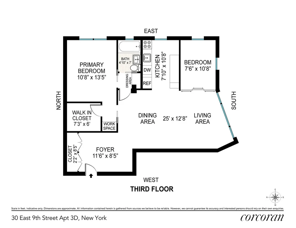 Unit for sale at 30 E 9TH Street, Manhattan, NY 10003