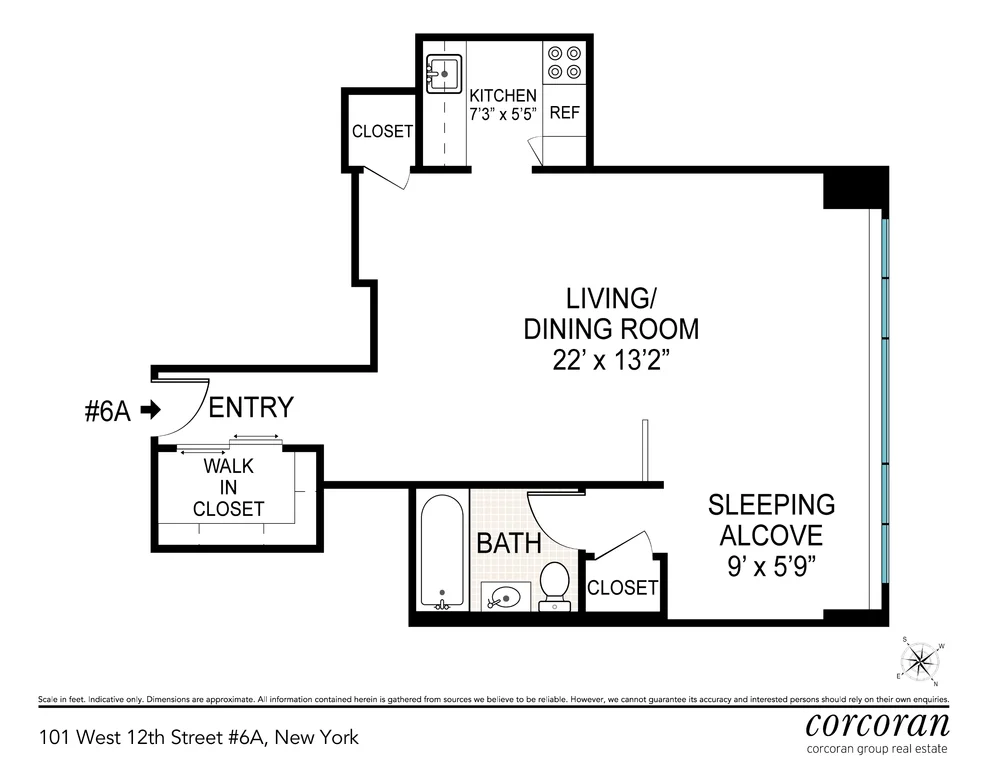 Unit for sale at 101 W 12th Street, Manhattan, NY 10011
