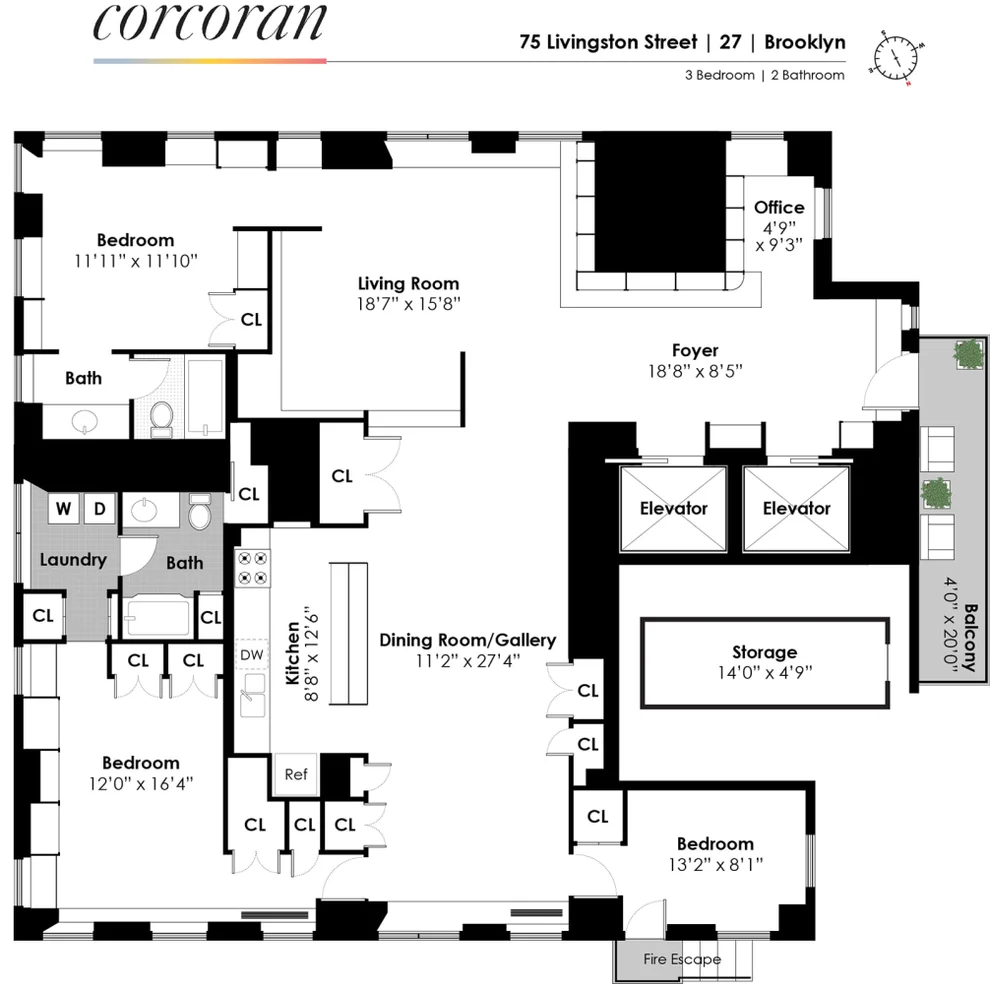 Unit for sale at 75 LIVINGSTON Street, Brooklyn, NY 11201