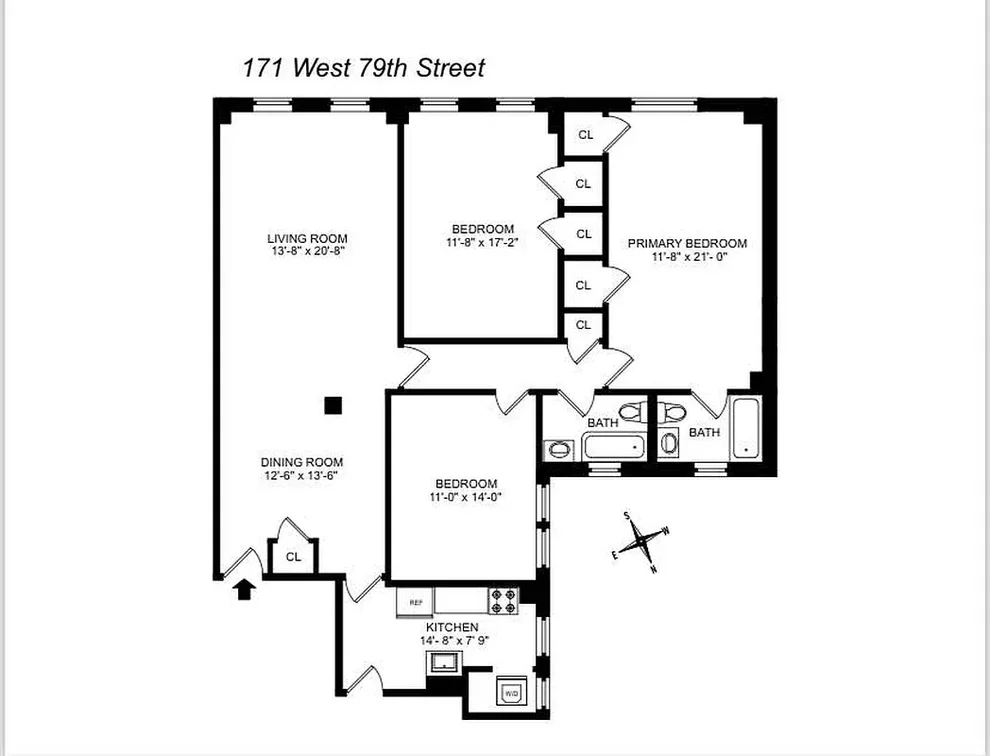 Unit for sale at 171 W 79TH Street, Manhattan, NY 10024
