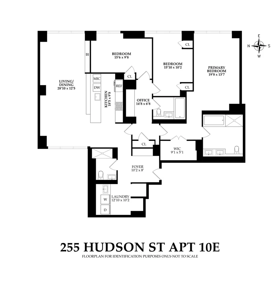 Unit for sale at 255 HUDSON Street, Manhattan, NY 10013