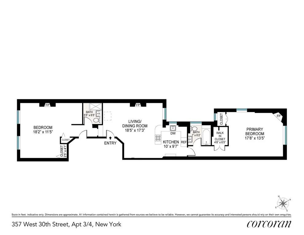 Unit for sale at 357 W 30TH Street, Manhattan, NY 10001