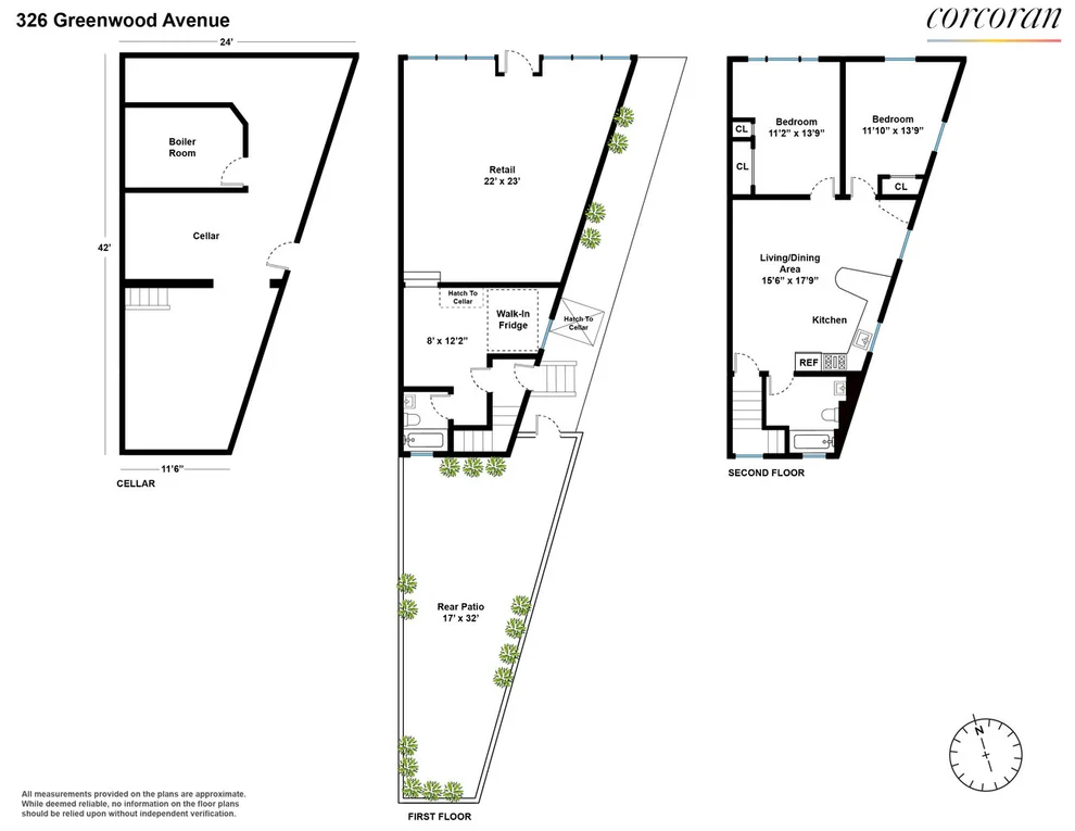 Unit for sale at 326 GREENWOOD Avenue, Brooklyn, NY 11218