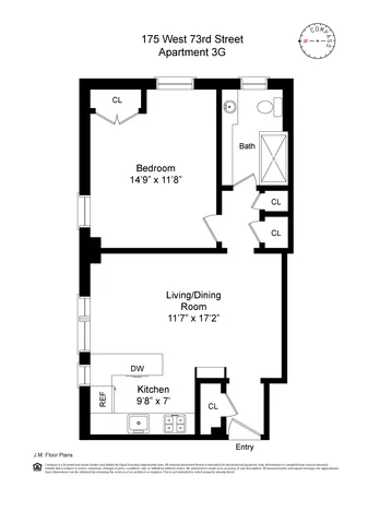 Unit for sale at 175 W 73rd Street, Manhattan, NY 10023