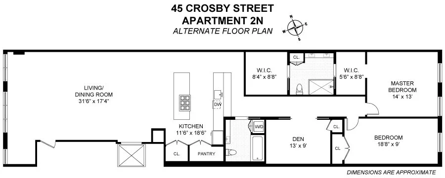 Unit for sale at 45 Crosby Street, Manhattan, NY 10012