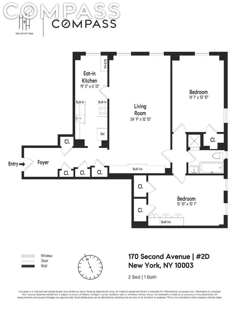 Unit for sale at 170 2nd Avenue, Manhattan, NY 10003