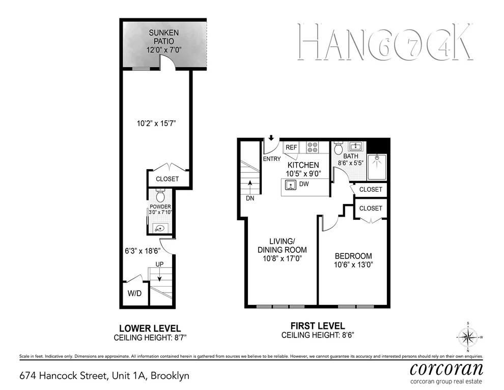 Unit for sale at 674 HANCOCK Street, Brooklyn, NY 11233
