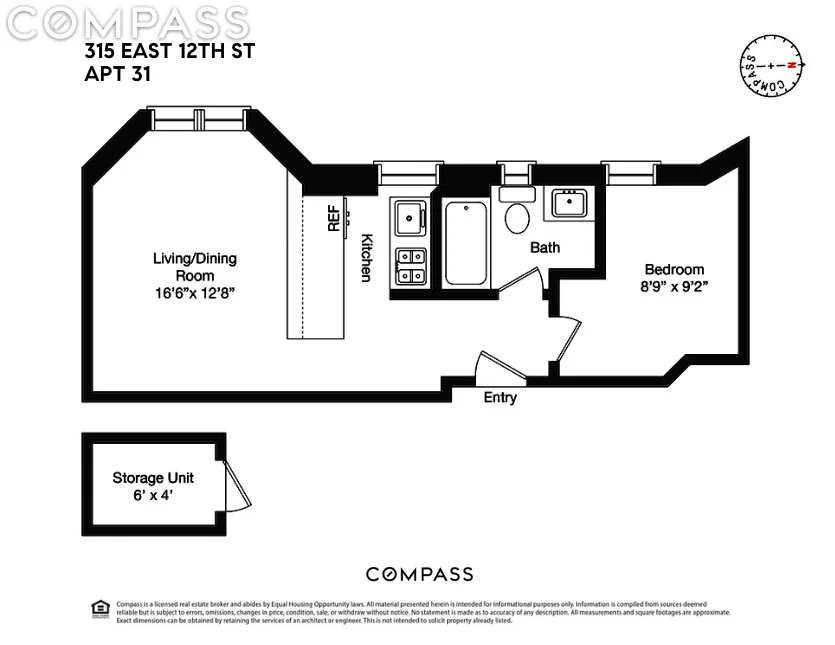 Unit for sale at 315 E 12th Street, Manhattan, NY 10003
