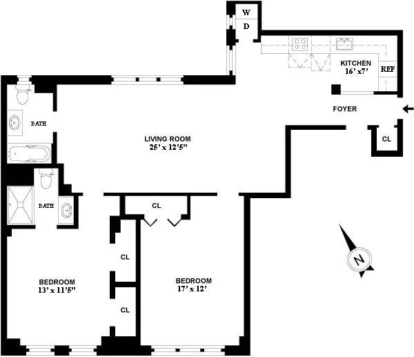 Unit for sale at 65 W 95th Street, Manhattan, NY 10025