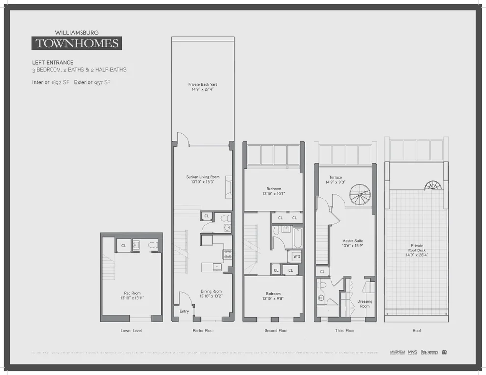 Unit for sale at 141 N 3rd Street, Brooklyn, NY 11211