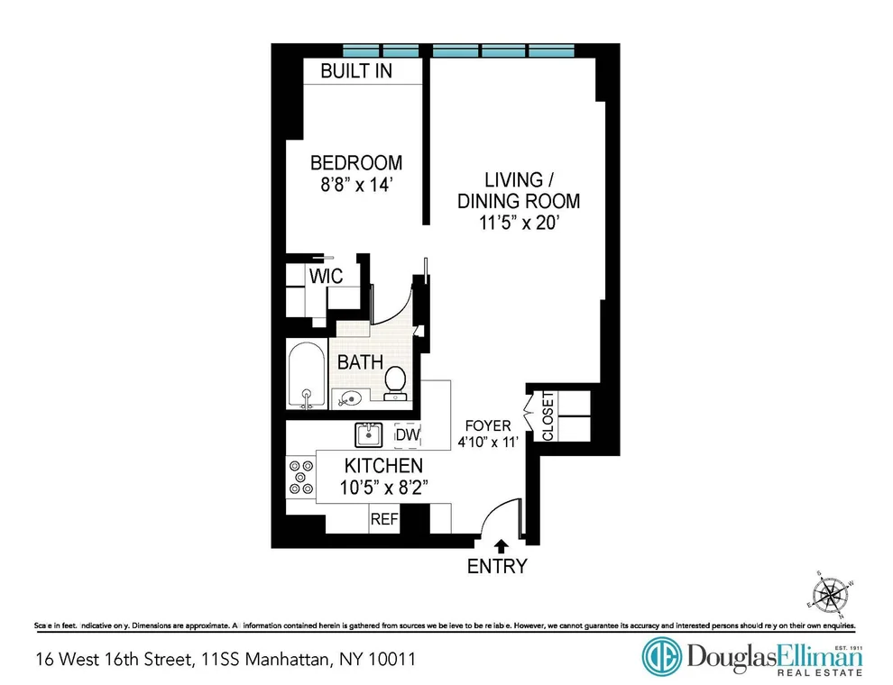 Unit for sale at 16 W 16TH Street, Manhattan, NY 10011