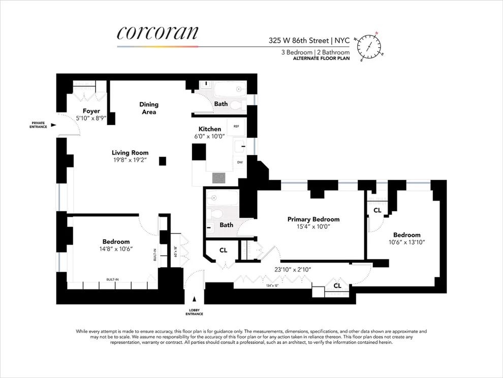 Unit for sale at 325 W 86TH Street, Manhattan, NY 10024
