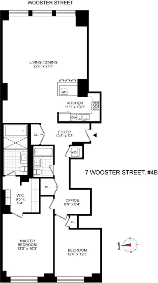 Unit for sale at 7 WOOSTER Street, Manhattan, NY 10013