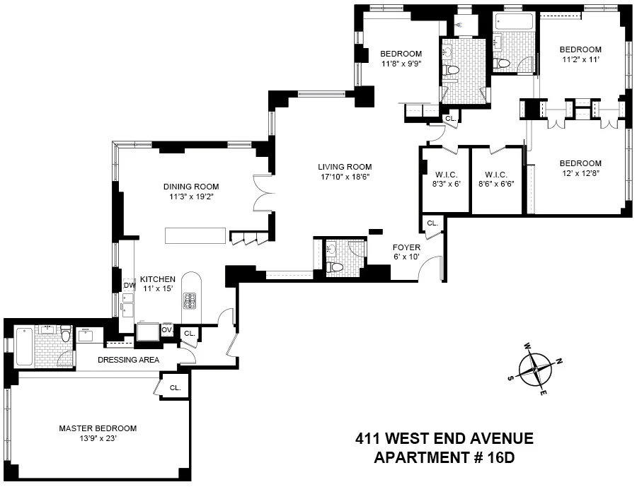 Unit for sale at 411 W END Avenue, Manhattan, NY 10024