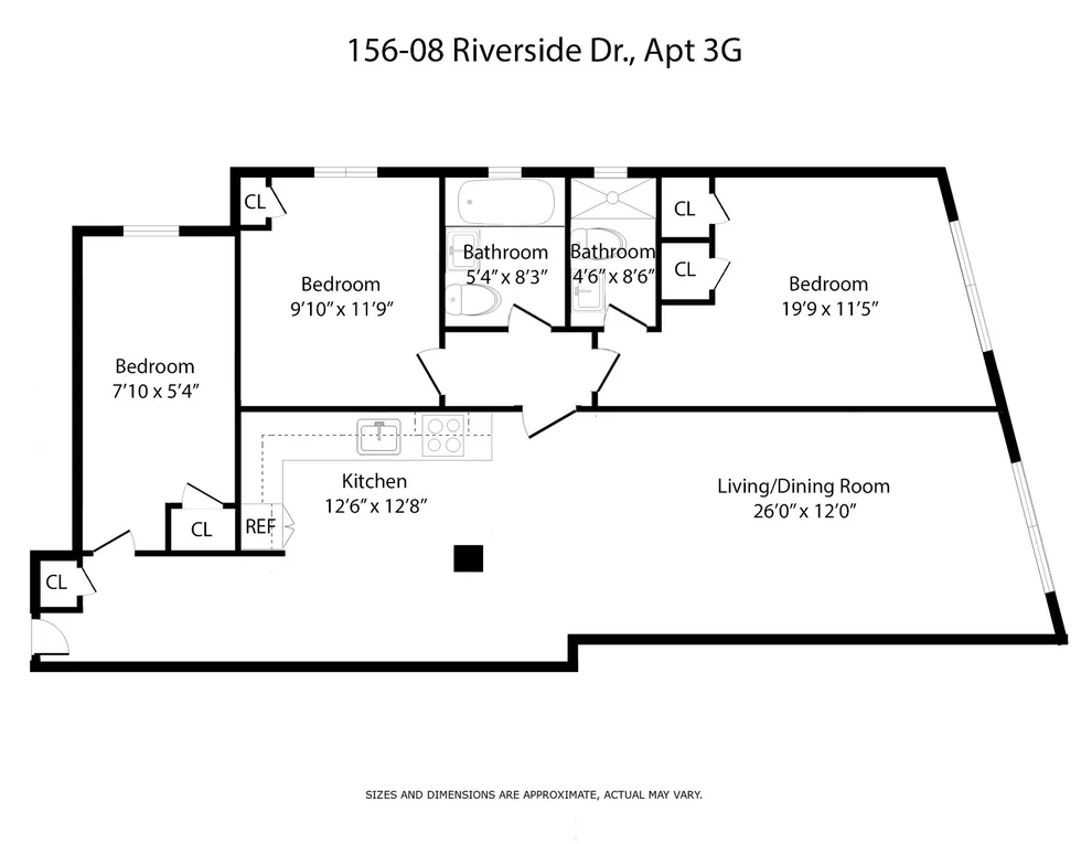 Unit for sale at 156-08 Riverside Drive W, Manhattan, NY 10032