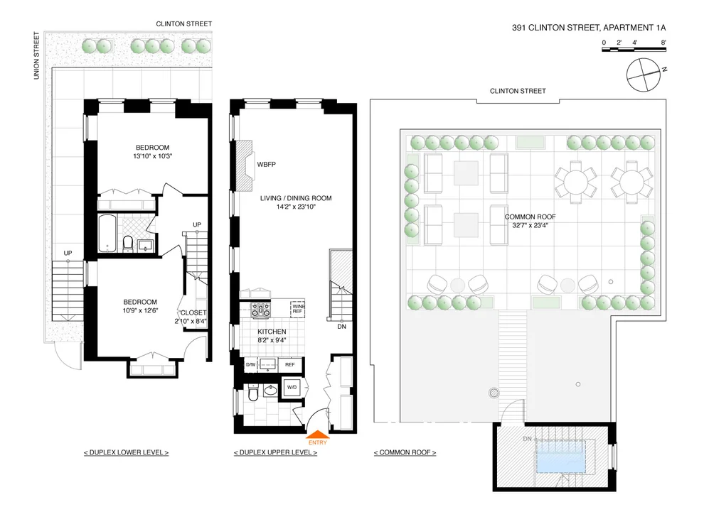 Unit for sale at 391 CLINTON Street, Brooklyn, NY 11231