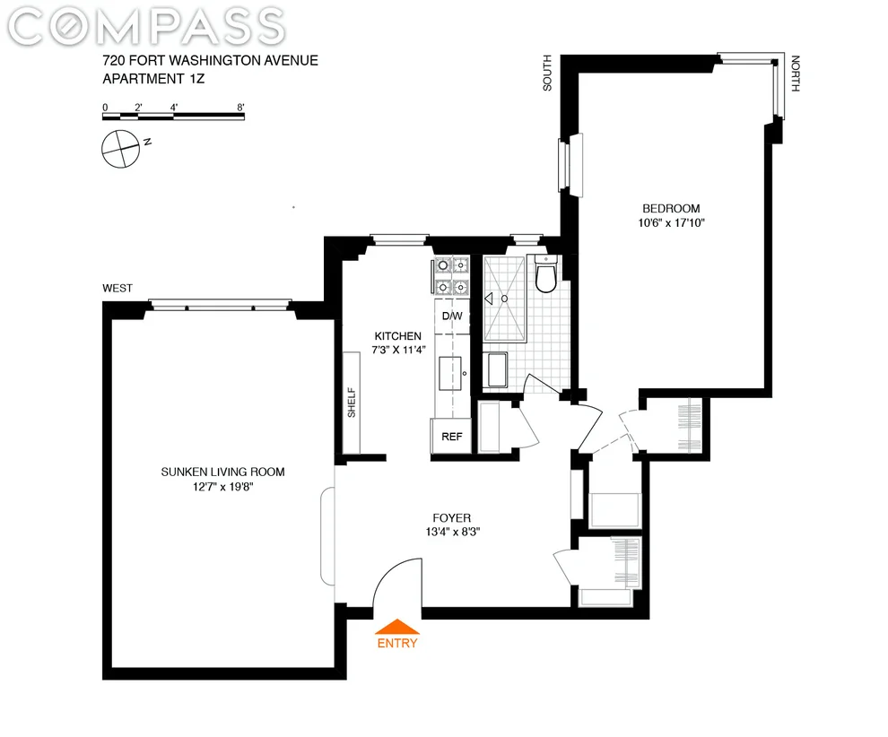 Unit for sale at 720 Fort Washington Avenue, Manhattan, NY 10040