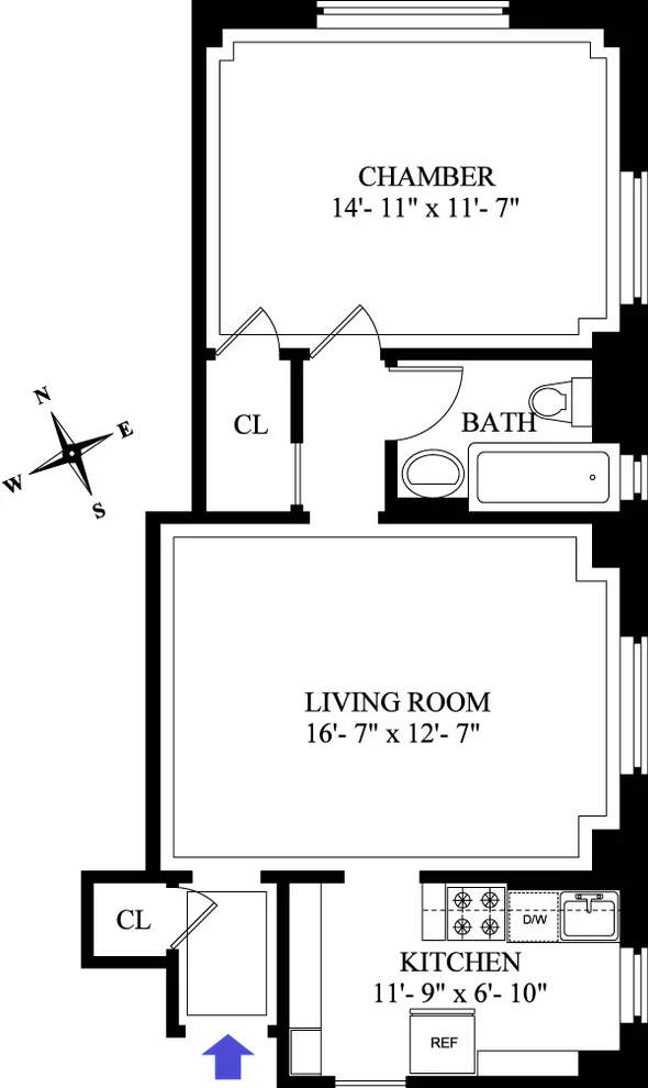 Unit for sale at 345 W 55th Street, Manhattan, NY 10019