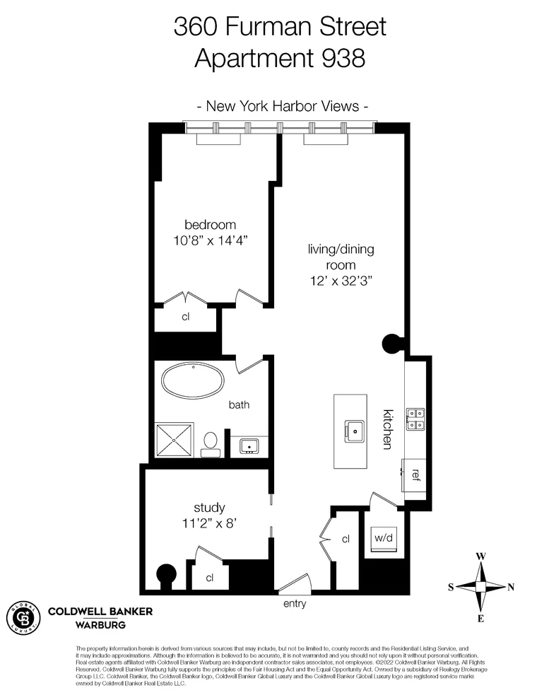 Unit for sale at 360 FURMAN Street, Brooklyn, NY 11201