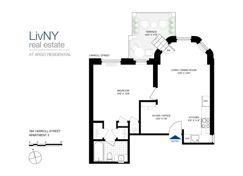 Unit for sale at 784 CARROLL Street, Brooklyn, NY 11215