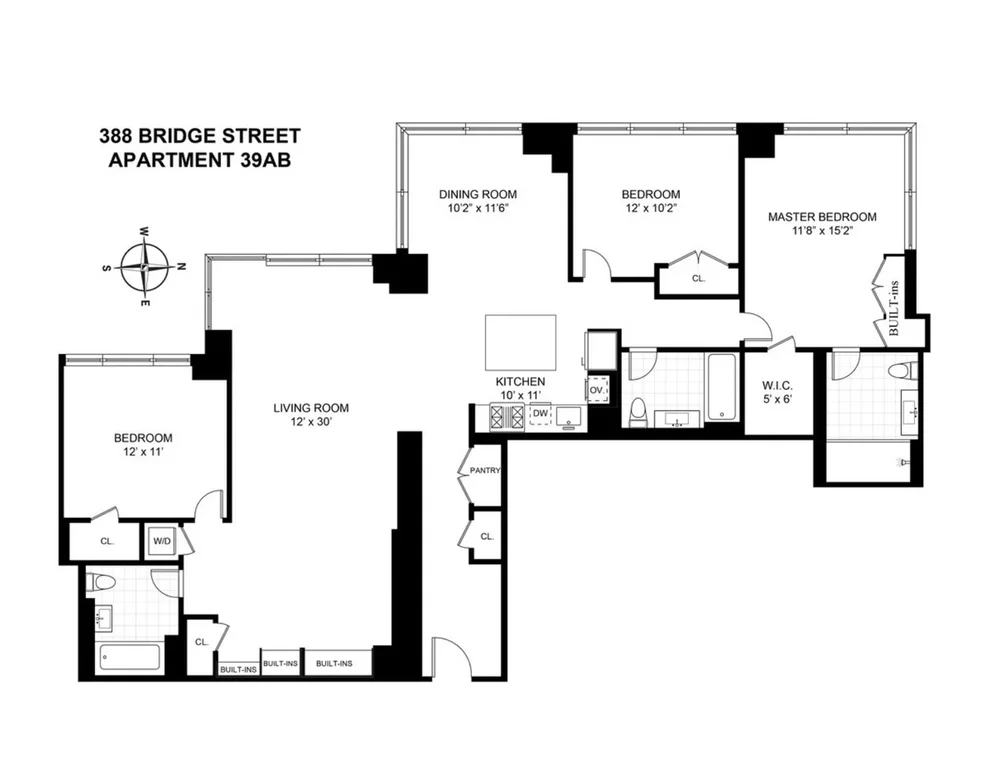 Unit for sale at 388 BRIDGE Street, Brooklyn, NY 11201