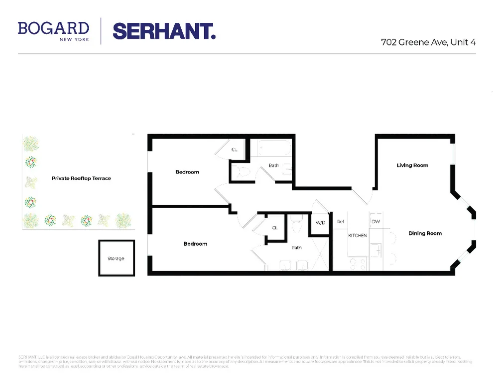 Unit for sale at 702 GREENE Avenue, Brooklyn, NY 11221